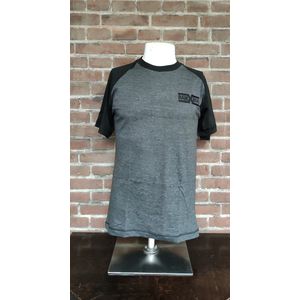 RIXIP Bamboe tshirt grijs / zwart - 2XL #20.11.13