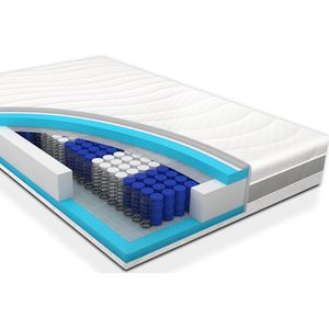 Matras koudschuim 120x210 voor zwaardere mensen tot 150 kg Premium HR