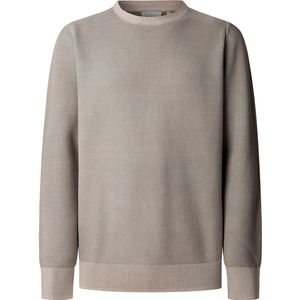 Trui - Taupe - Katoen - Casual - Duurzaam