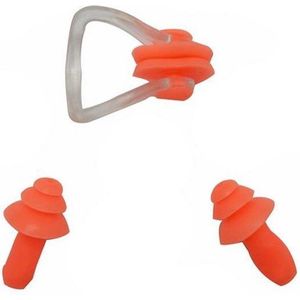 New Age Devi - Zwemoordoppen | Neusklem | Oranje | One Size | Ultieme Bescherming!