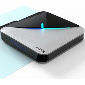 Xcruiser A95X F3 Android 9.0 A95X F3 Air 8K RGB Light TV Box Amlogic S905X3 2GB 16GB Dual Wifi 4K
