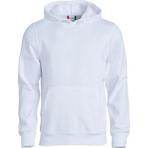 Clique Basic Hoody Junior 021021 - Wit - 90-100