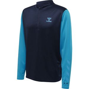 Sportsweatshirt - Sweatstof - Color-Blocking - Lange Mouw - Normale Pasvorm
