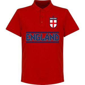 Engeland Team Polo - Rood - XXL