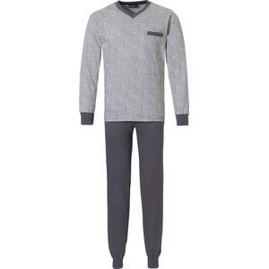 Pastunette for Men - Graphic Grey - Pyjamaset - Grijs - Maat L