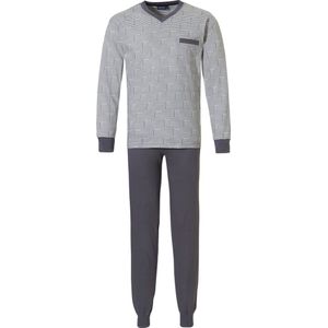 Pastunette for Men - Graphic Grey - Pyjamaset - Grijs - Maat M