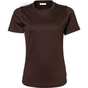 Tee Jays Women´s Interlock Tee TJ580N - Chocolate - S