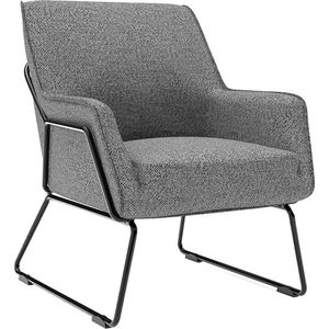 Bubalou loungestoel voor buiten - all-weather buitenstoel - comfortabel en weerbestendig - steel
