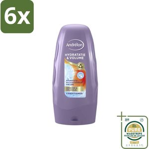 Andrélon - Hydratatie & Volume - Conditioner - 250 ml - Voordeelverpakking - 6 stuks - Volume conditioner - Hydratatie conditioner