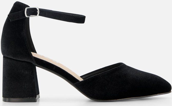 POSH by Poelman - Pumps - Zwart - Textiel