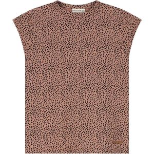 Prénatal peuter T-shirt - Meisjes - Light Taupe Brown - Maat 116