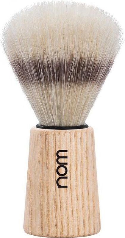 Nom Scheerkwast Varkenshaar - Blank Essenhout