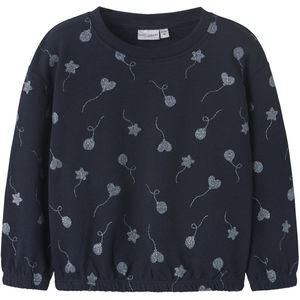 Name It mini meisjes trui VILUBA Blue Regular Fit