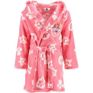 Paw Patrol - Badjas - Roze - Fleece - Met Capuchon en Ceintuur