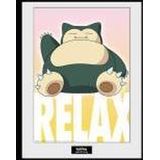 POKEMON - Collector Print 30X40 - Snorlax