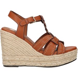 La Strada Sleehak tan met studs dames - maat 37