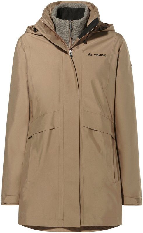 VAUDE - Idris IV - 3in1 Parka - Dames - Waterdicht - Hardshell Jas