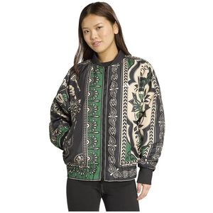 adidas - X Farm Varsity - Jas - Zwart - Oversized