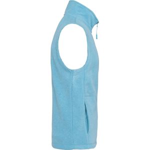 Kariban Bodywarmer van microfleece heren K913 - Cloudy blue heather - 5XL