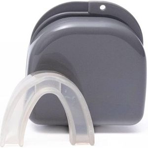 DailySupplies® Anti Snurk - Snurkbeugel - Anti Snurk Producten - Geschikt Voor Mannen & Vrouwen - Grijs met wit