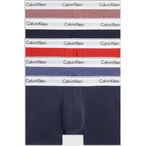 Calvin Klein - Heren Onderbroeken 5-Pack Boxers - Zwart - Maat M