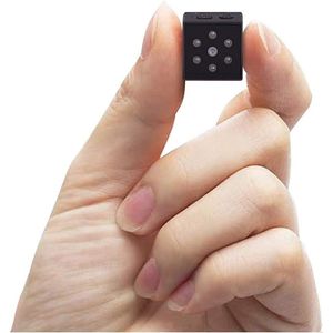 Kleine verborgen camera 1080P HD 30fps Draagbare beveiligings- en bewakingscamera met nachtzicht en bewegingsdetectie - Thuis Auto Drone Kantoor Spy Camera