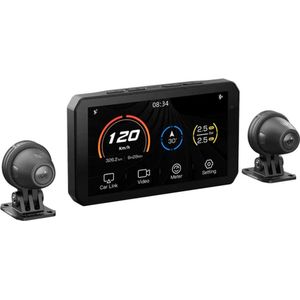 Chigee AIO-5 Lite - Motornavigatie - Dashcam Parkeerfunctie - Apple Carplay Android Auto