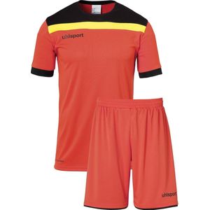 Uhlsport Offense 23 Goalkeeper Set Dynamic Oranje-Zwart-Fluo Geel Maat S
