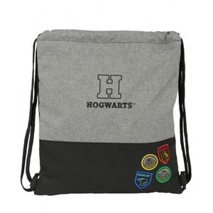 Rugtas met Koordjes Harry Potter House of champions Zwart Grijs 35 x 40 x 1 cm