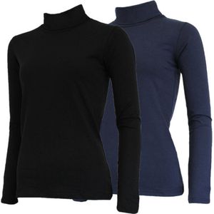 2-Pack Campri - Skipully - Wintersportpully - Dames - Black/Navy (919) - maat S