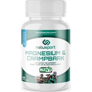 Natusport NZVT Supplement Magnesium & Crampbark - 60 tabletten