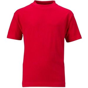 James and Nicholson Kinderen/Kinderen Basic Tee (Rood)