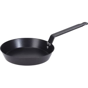 Oneiro’s Luxe Koekenpan Metalen Handvat – ø24 x H 4 cm – koken – tafelen – keuken – koekenpan – inductie – gas – potten – pannen