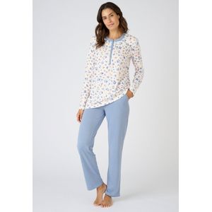 Damart - Pyjama warme schouders Thermolactyl - Dames - Blauw - 38-40 (S)