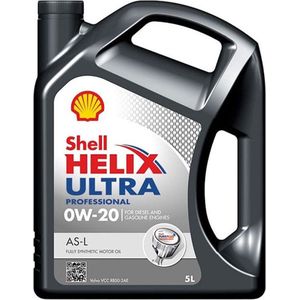 Shell Helix Ultra Professional AS-L 0w20 motorolie 5 liter