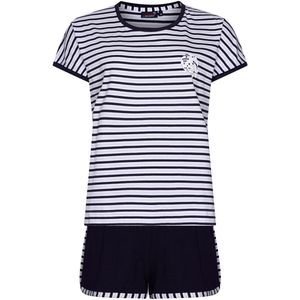 Dames Shortama Rebelle - Dancing Queen - Bio Katoen - Gestreept - Maat 40