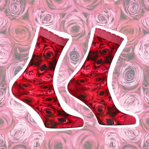 Sock My Feet - Sock my pink roses