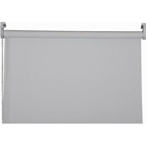 100% Verduisterende Thermische Rolgordijnen - UV-Bestendige Stof - Draagbaar en Trimbaar - Easy Fit Jaloezieën - 60x165cm - Lichtgrijs Rolgordijn