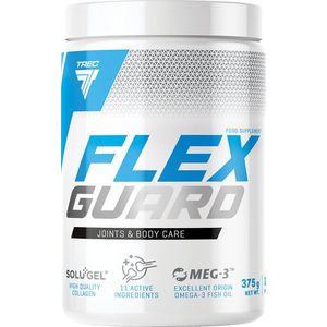 Trec Nutrition - Flex Guard - Complex met Collagen MSM Glucosamine - 375g poeder - voor gewrichten en botten voor mobiliteit