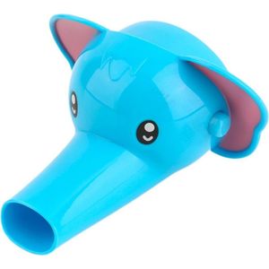 Blauwe Olifant - Cartoon Kraan Extender Voor Kinderen