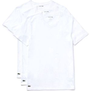 Lacoste Heren 3-pack Ondershirt - White - Maat S