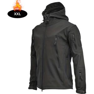Bovista Windjas Heren - Parka - Lente & Herfst - Jas - Volwassen - Windjack - Windbreaker - Outdoor - Zwart - S