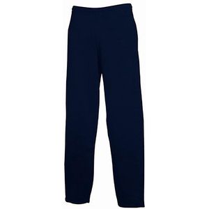 Fruit of the Loom - Classic Open zoom Jogginbroek - Donkerblauw - XXL