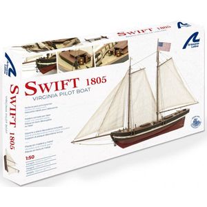 Artesania Latina - Swift 1805 / Virginia Pilot Boat - Houten Modelbouw - Schaal 1/50