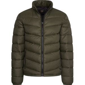 Cappuccino Italia - Heren Jas winter Winter Jacket Army - Groen - Maat L