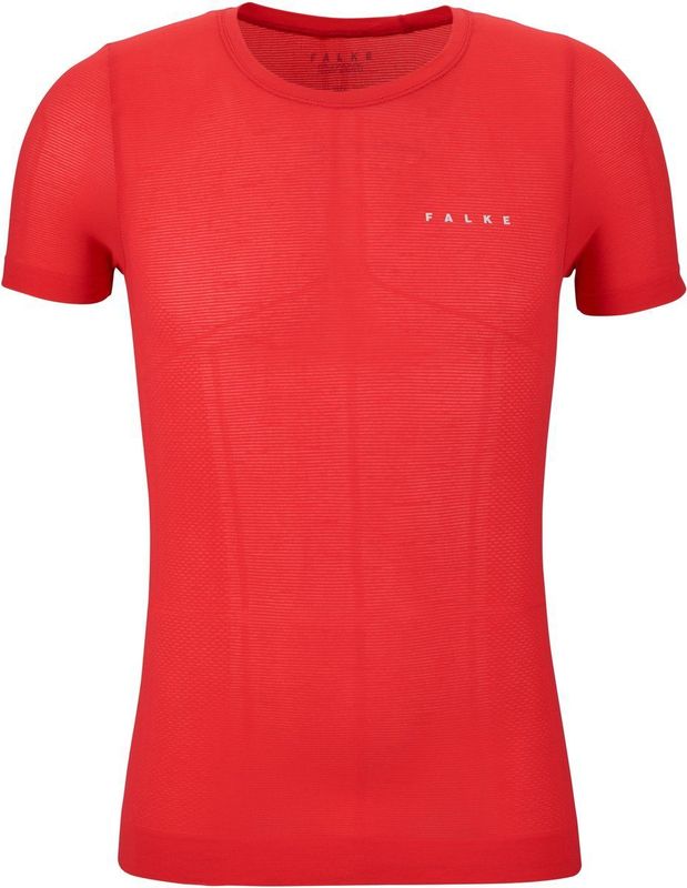 FALKE - Ultralight Cool - Functioneel Shirt - Rood - Korte Mouwen