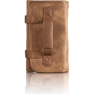 Xanitalia - Kapperstas - Bruin - Opbergtas - Kapper - Opbergen - Tas - Gereedschapstas  - Draagbaar