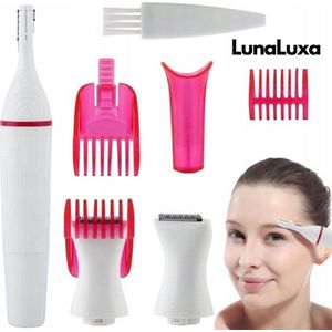 LunaLuxa precisietrimmer - Ladyshaves Voor Vrouwen - 5 in 1 - Ladyshave - Bikinitrimmer - Precisietrimmer - gezichtsontharing dames