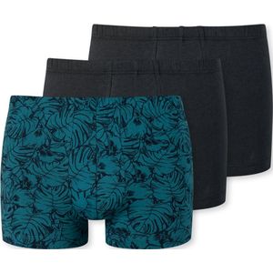 Schiesser 3PACK Shorts Heren Onderbroek - blauw - Maat M