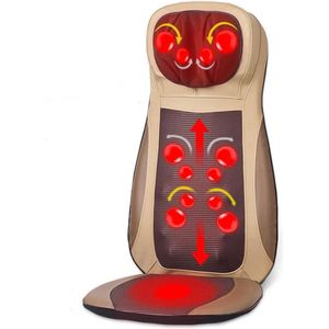 Comfortabele Shiatsu Massagekussen met Verwarmingsfunctie – Rug- en Nekmassage Apparaat